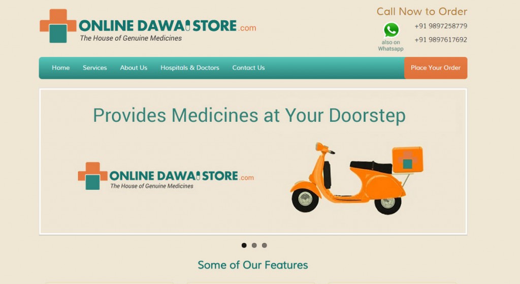 online-dawai-store-website