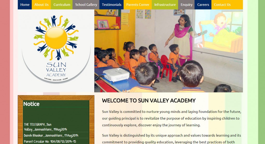 sun-valley-academy-website